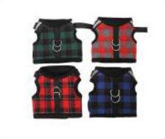 Plaid Vest Harness