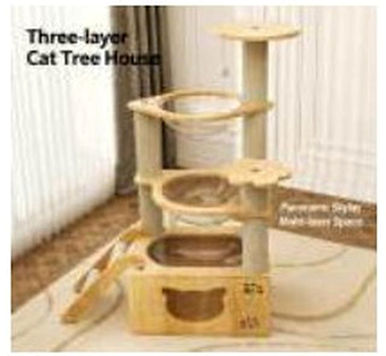 3-Tier Cat Tree House