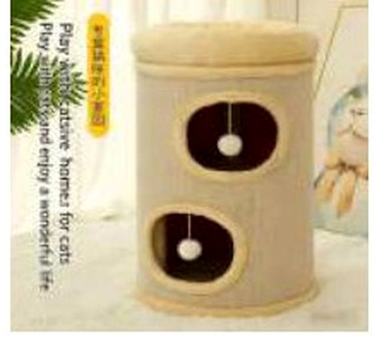 Cat Scratching Barrel