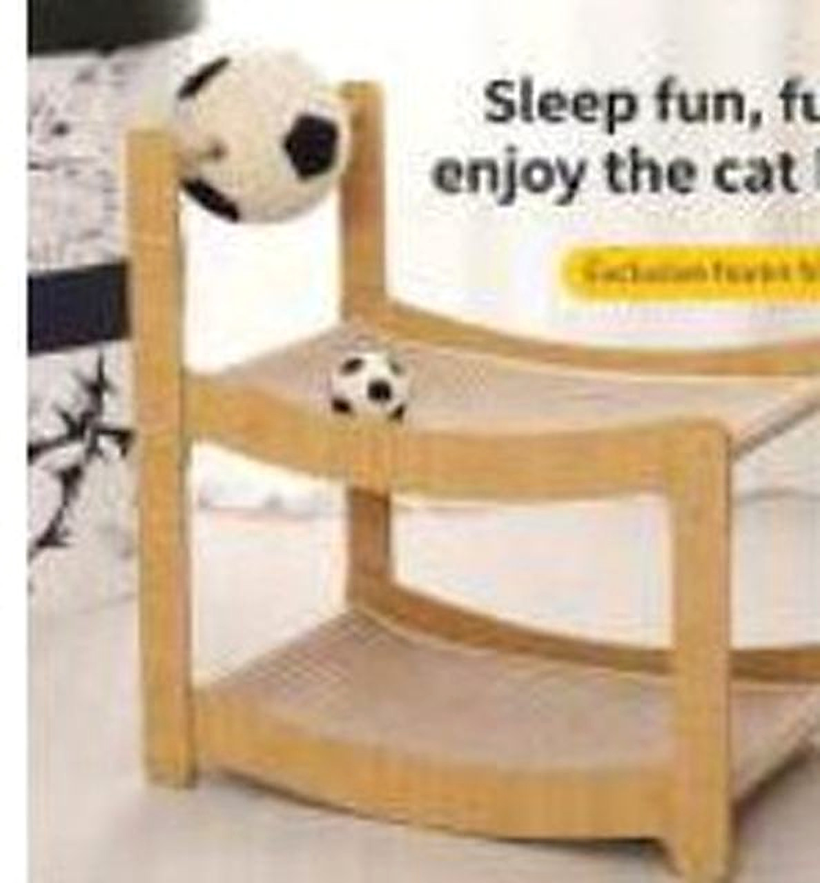 Double Layer Football Bed