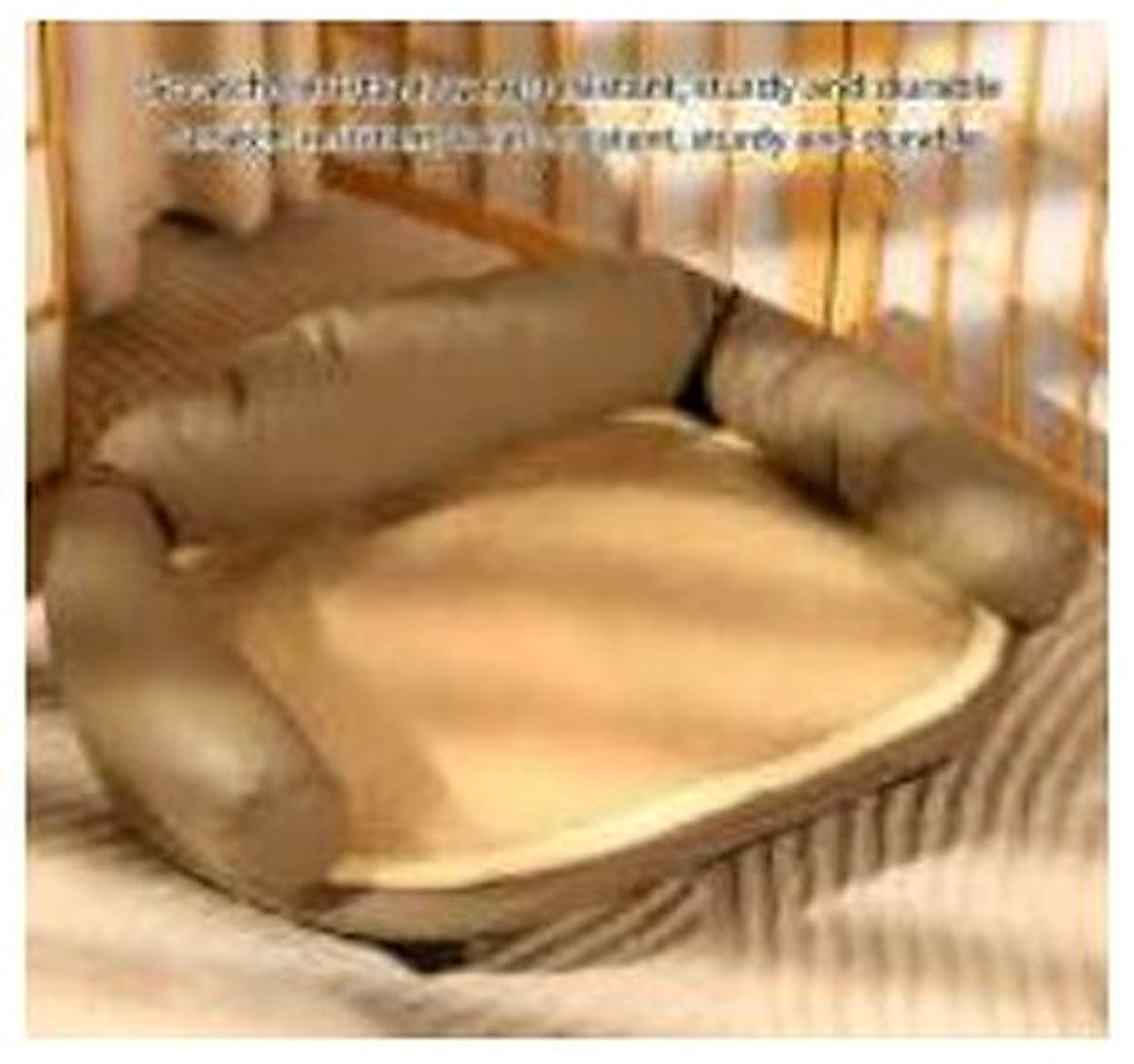 Grey Leather Sofa with Cooling Mat